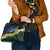 Halo Olaketa Solomon Islands Tapa Pattern Shoulder Handbag