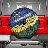 Halo Olaketa Solomon Islands Tapa Pattern Spare Tire Cover