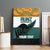 AUNZ Rugby Custom Canvas Wall Art Australia Kangaroo New Zealand Silver Fern - Polynesian Pride