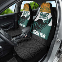 AUNZ Rugby Custom Car Seat Cover Australia Kangaroo New Zealand Silver Fern - Polynesian Pride