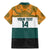 AUNZ Rugby Custom Family Matching Mermaid Dress and Hawaiian Shirt Australia Kangaroo New Zealand Silver Fern - Polynesian Pride