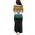 AUNZ Rugby Custom Family Matching Puletasi and Hawaiian Shirt Australia Kangaroo New Zealand Silver Fern - Polynesian Pride