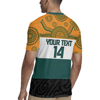 AUNZ Rugby Custom Rugby Jersey Australia Kangaroo New Zealand Silver Fern - Polynesian Pride