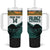 AUNZ Rugby Custom Tumbler With Handle Australia Kangaroo New Zealand Silver Fern - Polynesian Pride