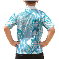Personalised New Zealand Darts Family Matching Mermaid Dress and Hawaiian Shirt Aotearoa Maori Its In My DNA White LT14 - Polynesian Pride