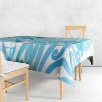 New Zealand Darts Tablecloth Aotearoa Maori Its In My DNA White - Polynesian Pride