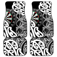 New Zealand Darts Car Mats Aotearoa Maori Its In My DNA Black - Polynesian Pride