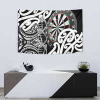 New Zealand Darts Tapestry Aotearoa Maori Its In My DNA Black - Polynesian Pride