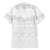 Tokelau White Sunday Family Matching Long Sleeve Bodycon Dress and Hawaiian Shirt Polynesian Pattern Gardenia Thunbergia
