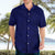 Blue Polynesia Hawaiian Shirt Polynesian Pattern Mix Plumeria