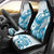 Blue Hawaii Humpback Whale Car Seat Cover Polynesian Tribal Ocean Vibes