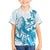 Blue Hawaii Humpback Whale Family Matching Puletasi and Hawaiian Shirt Polynesian Tribal Ocean Vibes