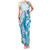 Blue Hawaii Humpback Whale Family Matching Tank Maxi Dress and Hawaiian Shirt Polynesian Tribal Ocean Vibes