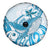 Blue Hawaii Humpback Whale Spare Tire Cover Polynesian Tribal Ocean Vibes