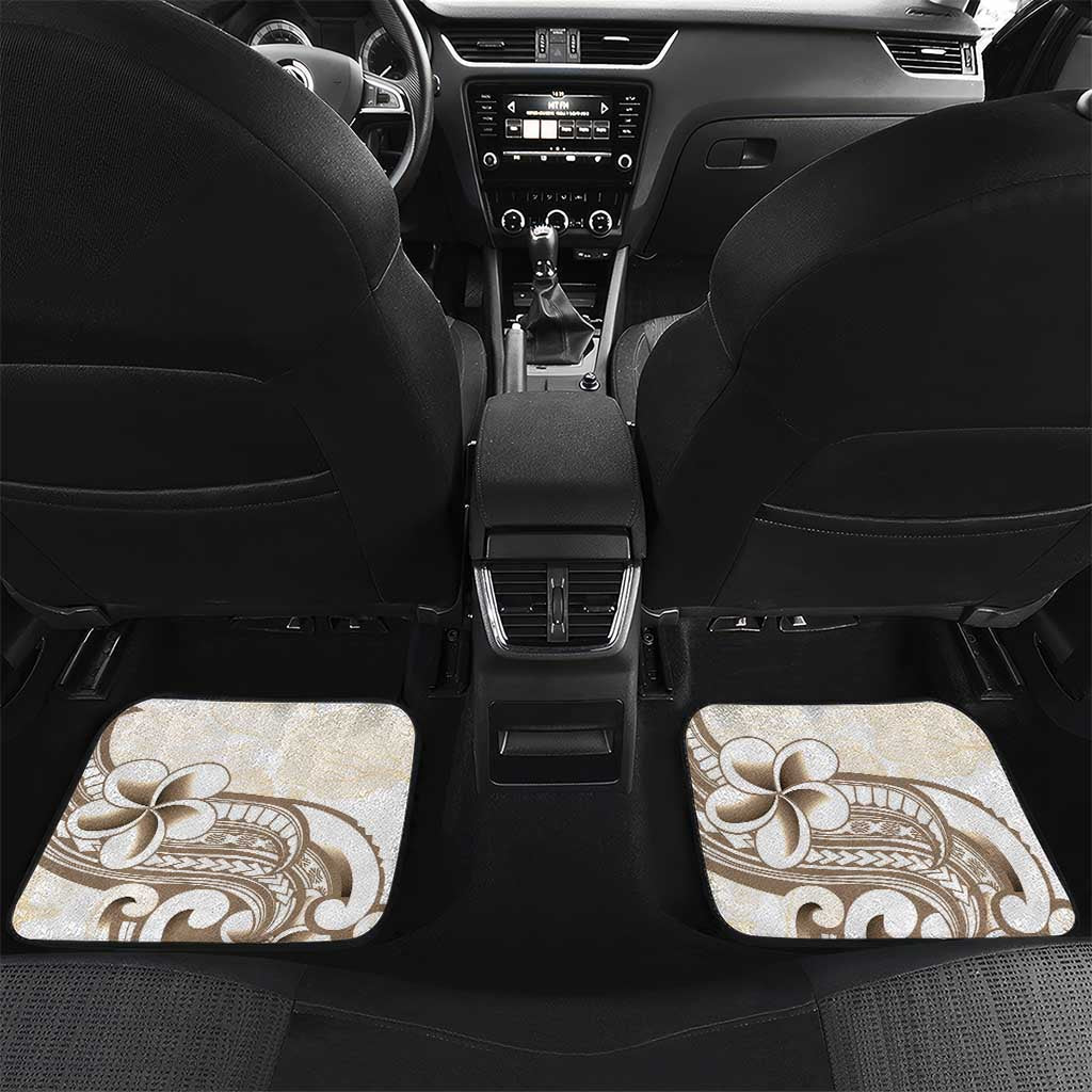 Brown Hawaii Humpback Whale Car Mats Polynesian Tribal Ocean Vibes