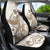 Brown Hawaii Humpback Whale Car Seat Cover Polynesian Tribal Ocean Vibes