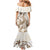 Brown Hawaii Humpback Whale Family Matching Mermaid Dress and Hawaiian Shirt Polynesian Tribal Ocean Vibes