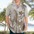 Brown Hawaii Humpback Whale Hawaiian Shirt Polynesian Tribal Ocean Vibes