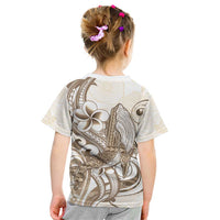 Brown Hawaii Humpback Whale Kid T Shirt Polynesian Tribal Ocean Vibes