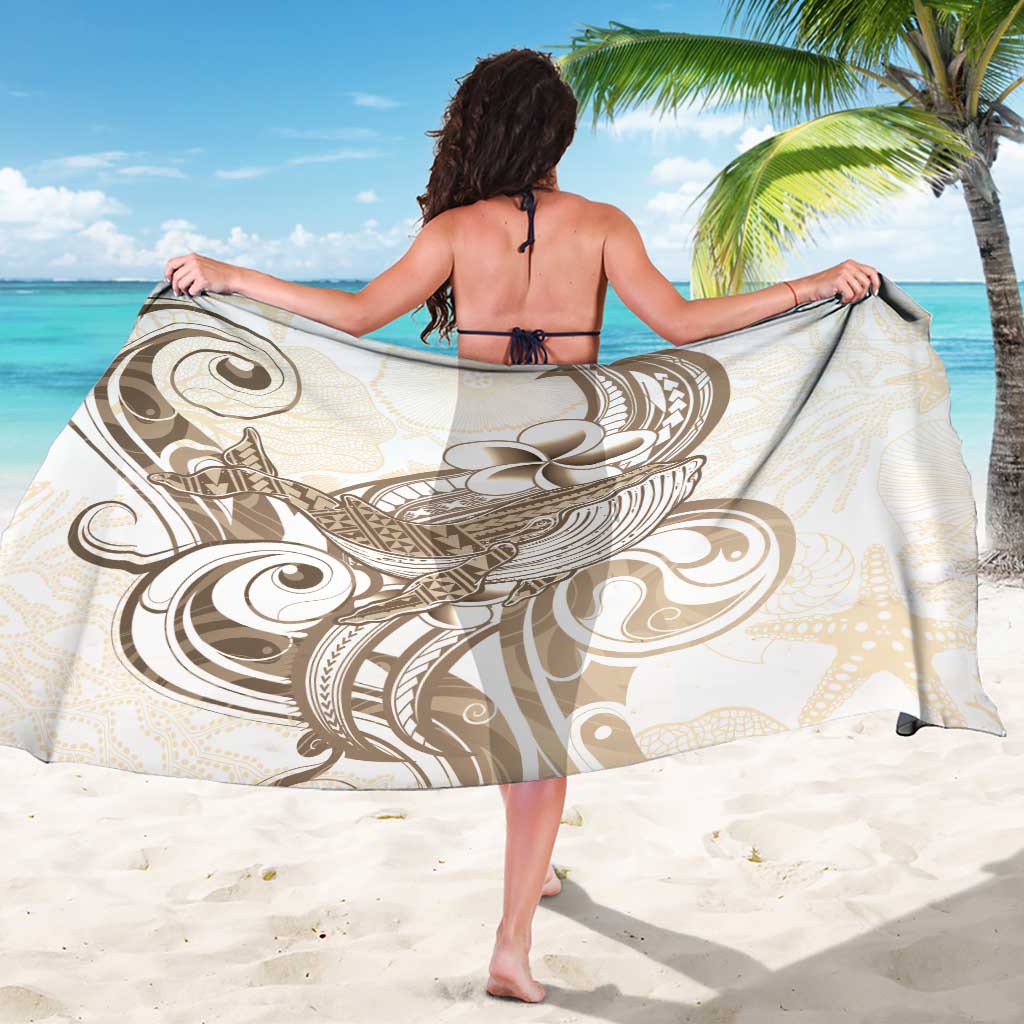 Brown Hawaii Humpback Whale Sarong Polynesian Tribal Ocean Vibes