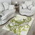 Lime Green Hawaii Area Rug Humpback Whale Tattoo Polynesian Tribal Ocean Vibes