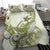 Lime Green Hawaii Bedding Set Humpback Whale Tattoo Polynesian Tribal Ocean Vibes