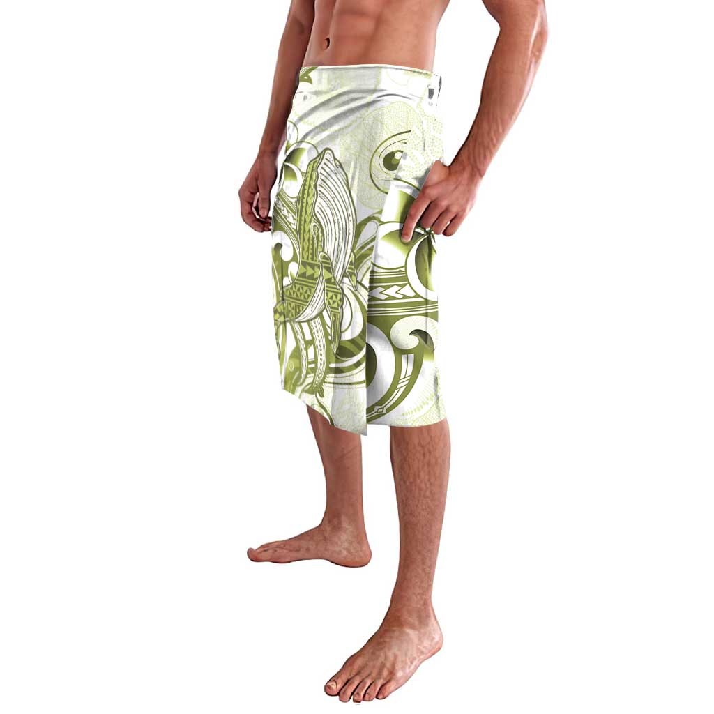 Lime Green Hawaii Lavalava Humpback Whale Tattoo Polynesian Tribal Ocean Vibes