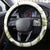 Lime Green Hawaii Steering Wheel Cover Humpback Whale Tattoo Polynesian Tribal Ocean Vibes