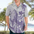 Purple Hawaii Hawaiian Shirt Humpback Whale Tattoo Polynesian Tribal Ocean Vibes