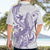 Purple Hawaii Hawaiian Shirt Humpback Whale Tattoo Polynesian Tribal Ocean Vibes