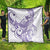 Purple Hawaii Quilt Humpback Whale Tattoo Polynesian Tribal Ocean Vibes