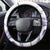 Purple Hawaii Steering Wheel Cover Humpback Whale Tattoo Polynesian Tribal Ocean Vibes