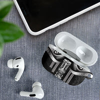Tiki Drum Hawaii AirPods Case Hawaiian Kakau Tattoo Style
