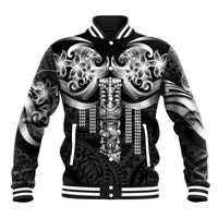 Tiki Drum Hawaii Baseball Jacket Hawaiian Kakau Tattoo Style