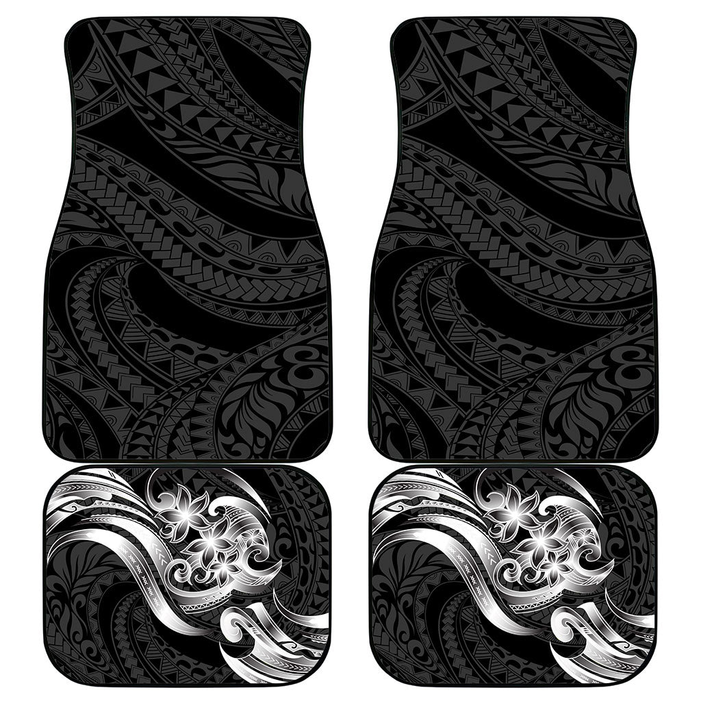 Tiki Drum Hawaii Car Mats Hawaiian Kakau Tattoo Style