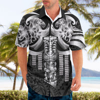 Tiki Drum Hawaii Hawaiian Shirt Hawaiian Kakau Tattoo Style