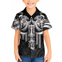 Tiki Drum Hawaii Hawaiian Shirt Hawaiian Kakau Tattoo Style