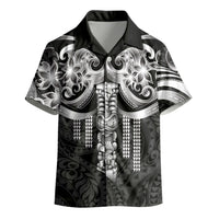 Tiki Drum Hawaii Kid Hawaiian Shirt Hawaiian Kakau Tattoo Style
