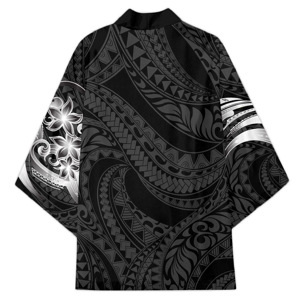 Tiki Drum Hawaii Kimono Hawaiian Kakau Tattoo Style