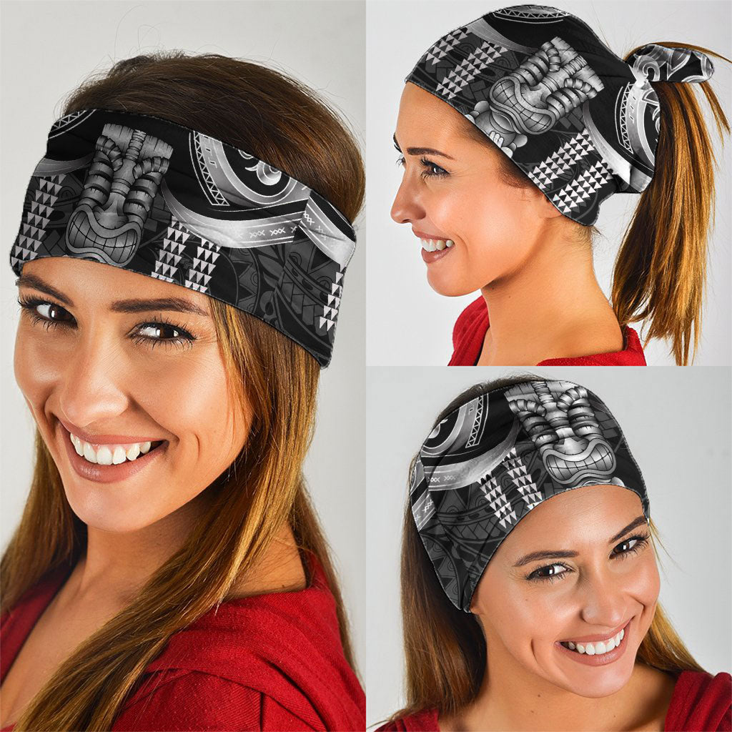 Tiki Drum Hawaii Neck Gaiter Hawaiian Kakau Tattoo Style