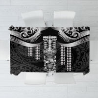 Tiki Drum Hawaii Tablecloth Hawaiian Kakau Tattoo Style