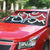 New Zealand Auto Sun Shade Maori Koru Tino Rangatiratanga Color - Polynesian Pride