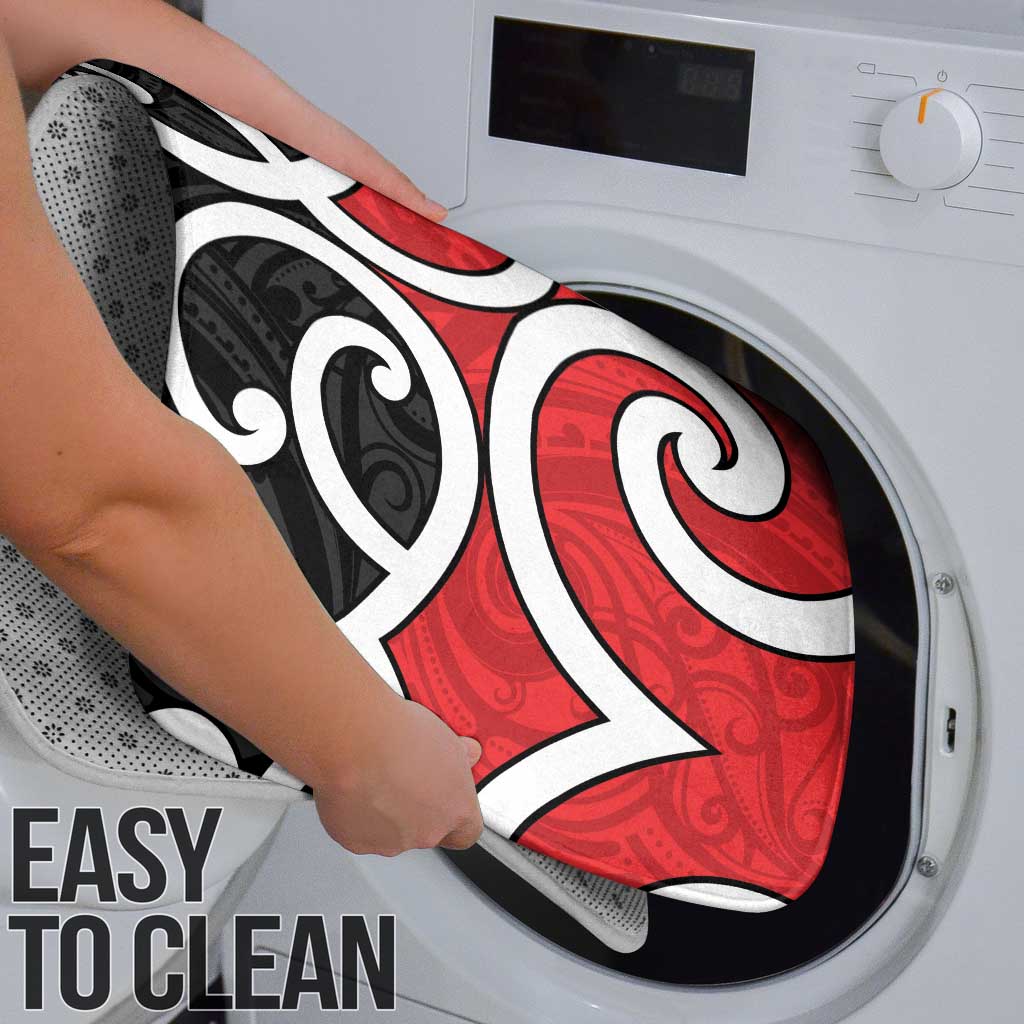 New Zealand Bathroom Set Maori Koru Tino Rangatiratanga Color - Polynesian Pride