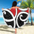 New Zealand Beach Blanket Maori Koru Tino Rangatiratanga Color - Polynesian Pride