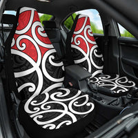 New Zealand Car Seat Cover Maori Koru Tino Rangatiratanga Color - Polynesian Pride