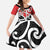 New Zealand Family Matching Long Sleeve Bodycon Dress and Hawaiian Shirt Maori Koru Tino Rangatiratanga Color - Polynesian Pride