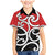 New Zealand Family Matching Mermaid Dress and Hawaiian Shirt Maori Koru Tino Rangatiratanga Color - Polynesian Pride