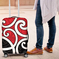 New Zealand Luggage Cover Maori Koru Tino Rangatiratanga Color - Polynesian Pride