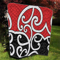 New Zealand Quilt Maori Koru Tino Rangatiratanga Color - Polynesian Pride