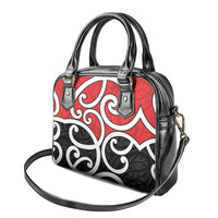 New Zealand Shoulder Handbag Maori Koru Tino Rangatiratanga Color - Polynesian Pride